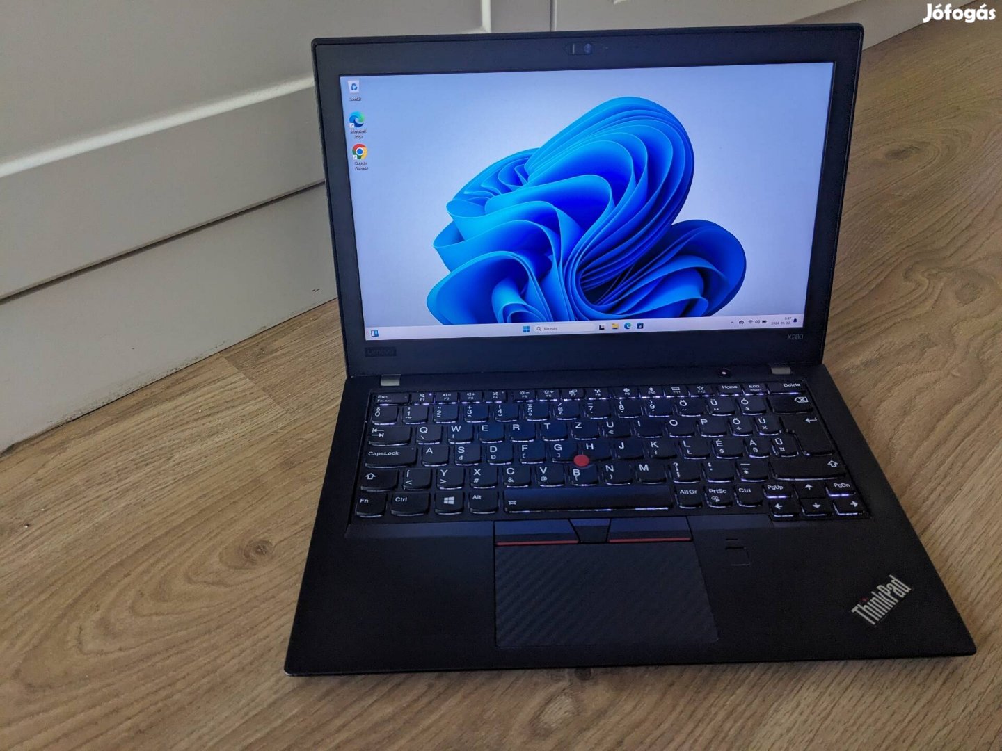 Magyar billentyűs Lenovo X280 i7-8650u 8GB/256GB Win11 laptop