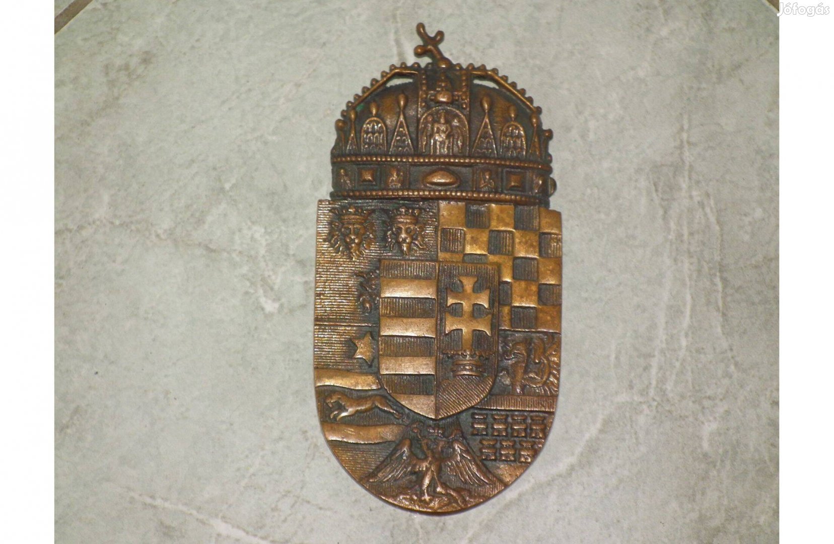 Magyar címer Történelmi Magyarország Nagy - Magyarország nr.3 réz
