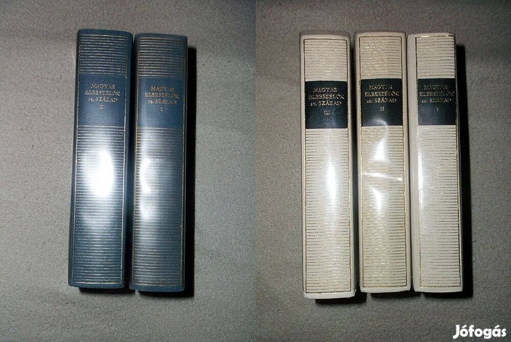 Magyar elbeszélők (1976-1977) könyvcsomag (5 db egyben 800 Ft)