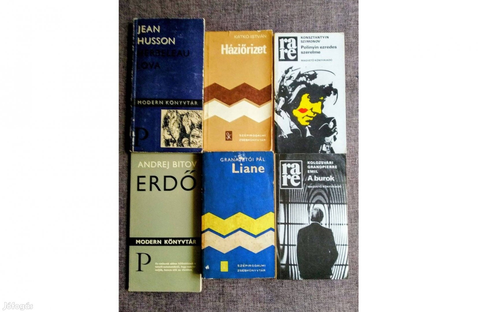 Magyar és nemzetközi irodalomxx század csomag hat könyv