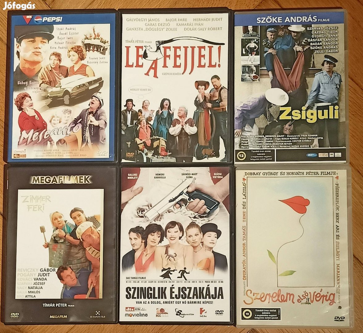 Magyar filmek DVD csomag