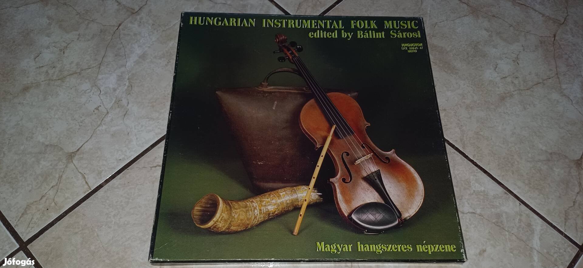 Magyar folk music 3lp bakelit hanglemez box