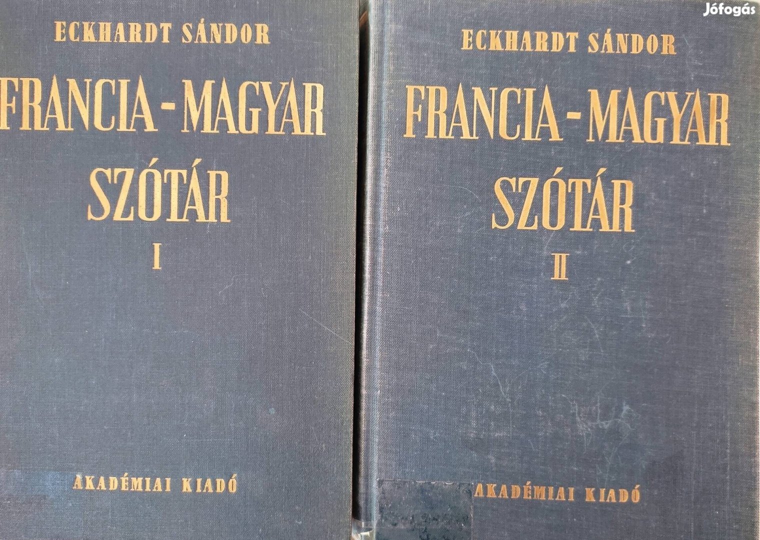 Magyar-francia, francia-magyar nagy szótár 4 kötet 
