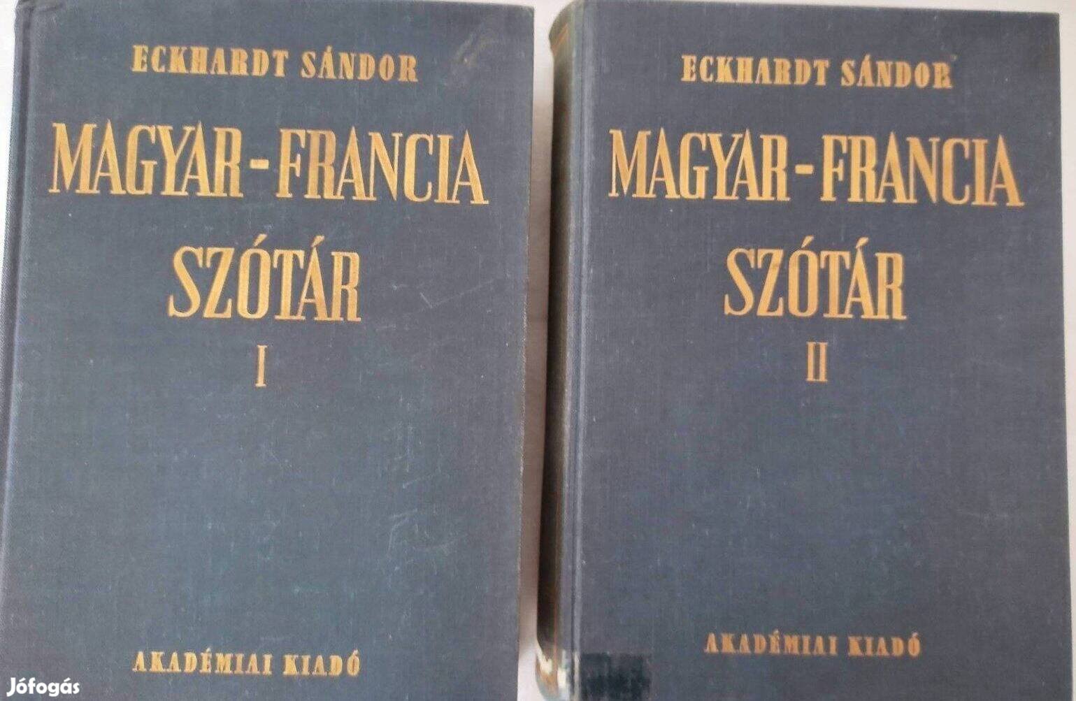 Magyar-francia, francia-magyar nagyszótár 4 kötet