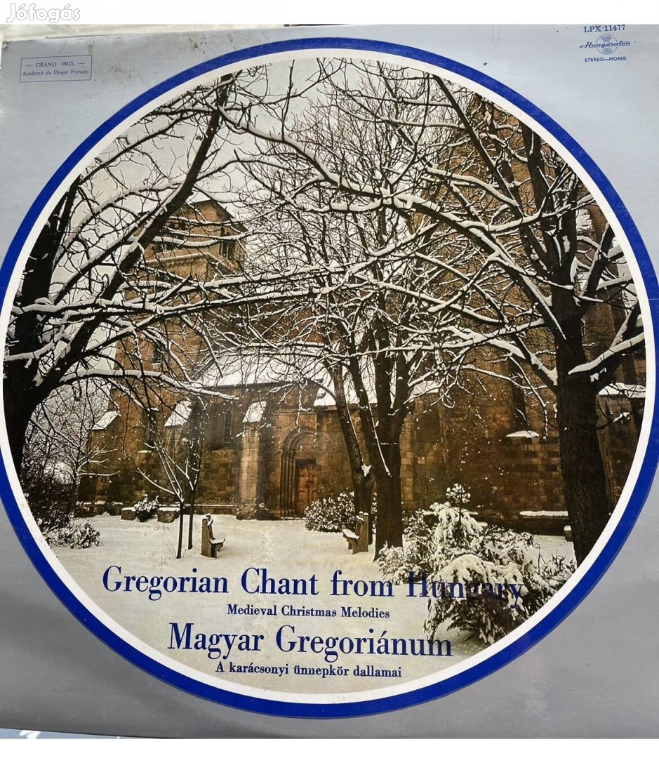 Magyar gregoriánum bakelit eladó.
