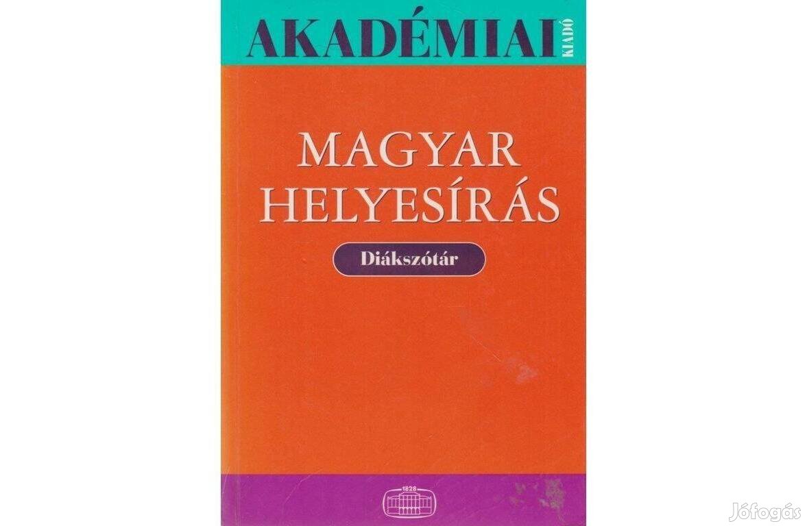 Magyar helyesírás, Diákszótár, Tóth Etelka, új könyv