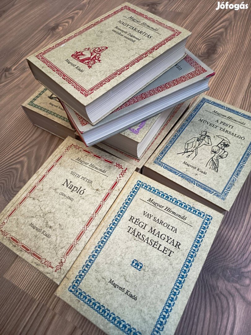 Magyar hírmondó 9db könyv