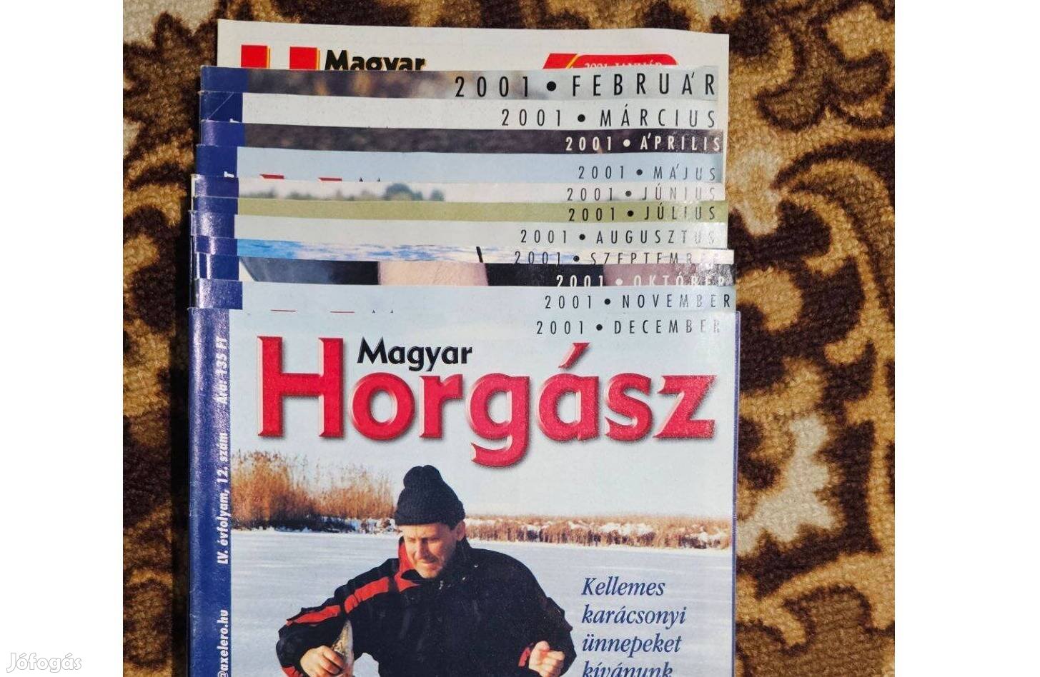 Magyar horgász LV. 2001 teljes