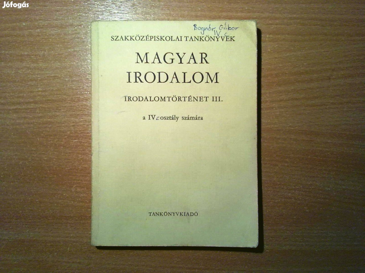 Magyar irodalom - Irodalomtörténet III
