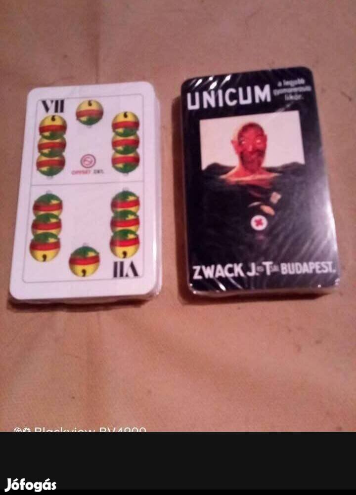 Magyar kártya zwack unicum vadonatúj