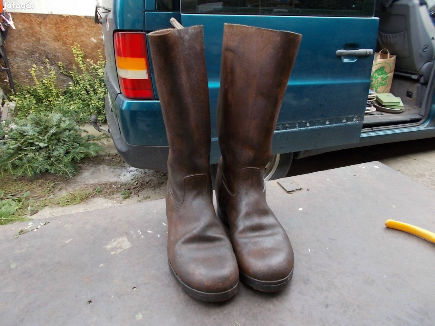 Magyar katonai háborús bőr csizma 42 - 43 méret barna
