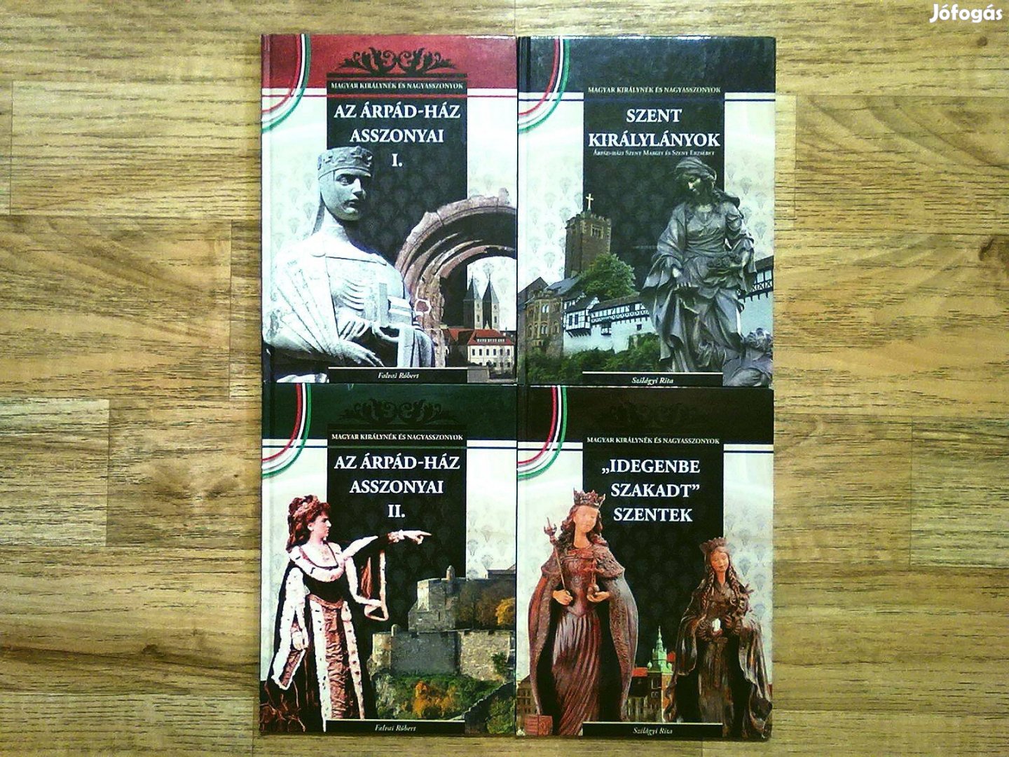Magyar királynék és nagyasszonyok sorozat 4 kötete egy csomagban