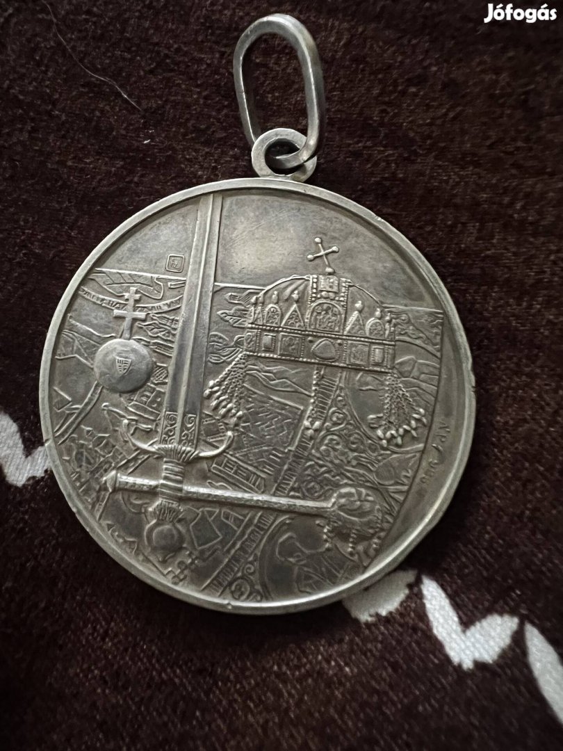 Magyar koronázási jelvények - 925 ezüst érme