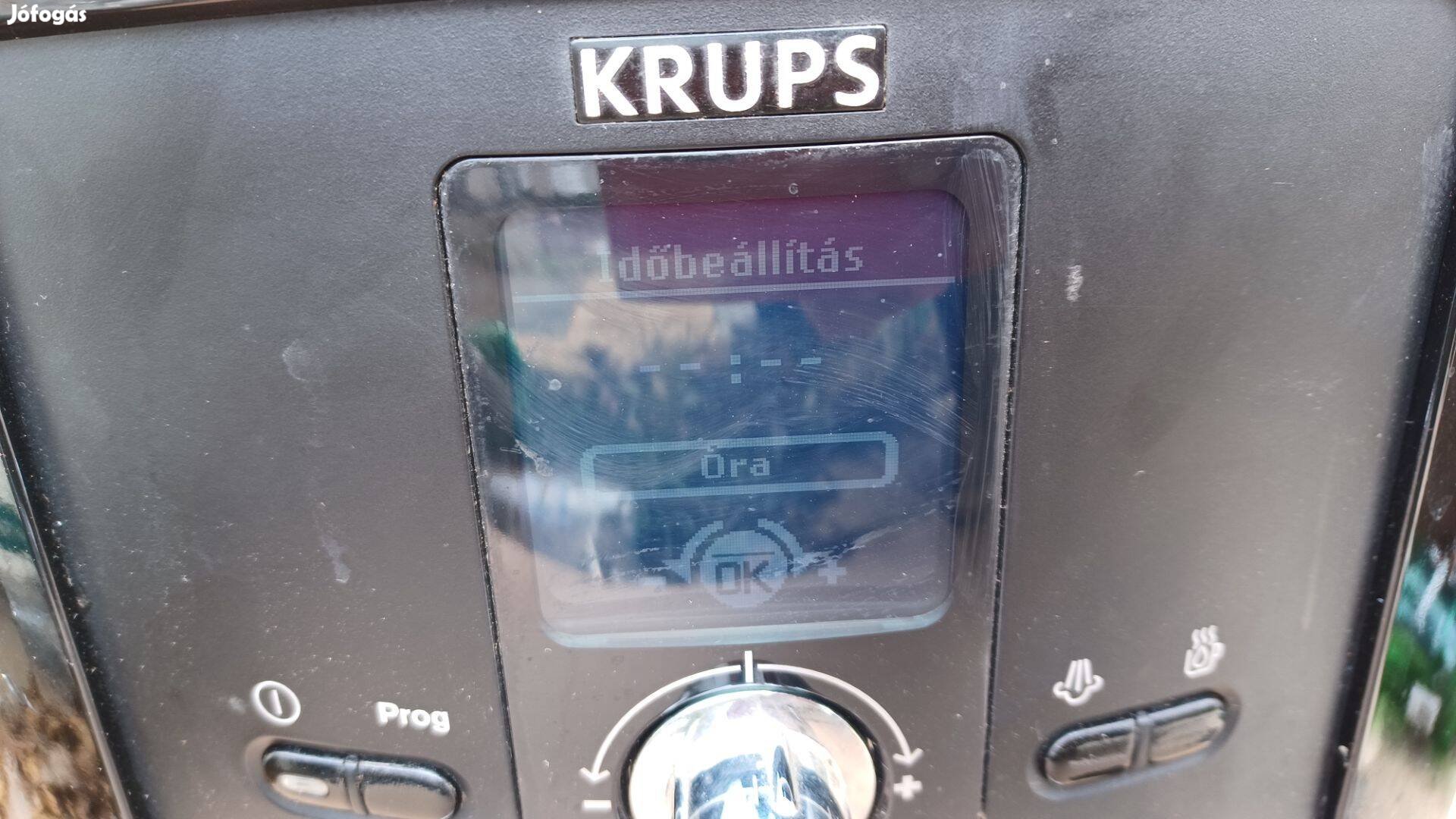 Magyar menüs leszervizelt Krups kávéfőző eladó
