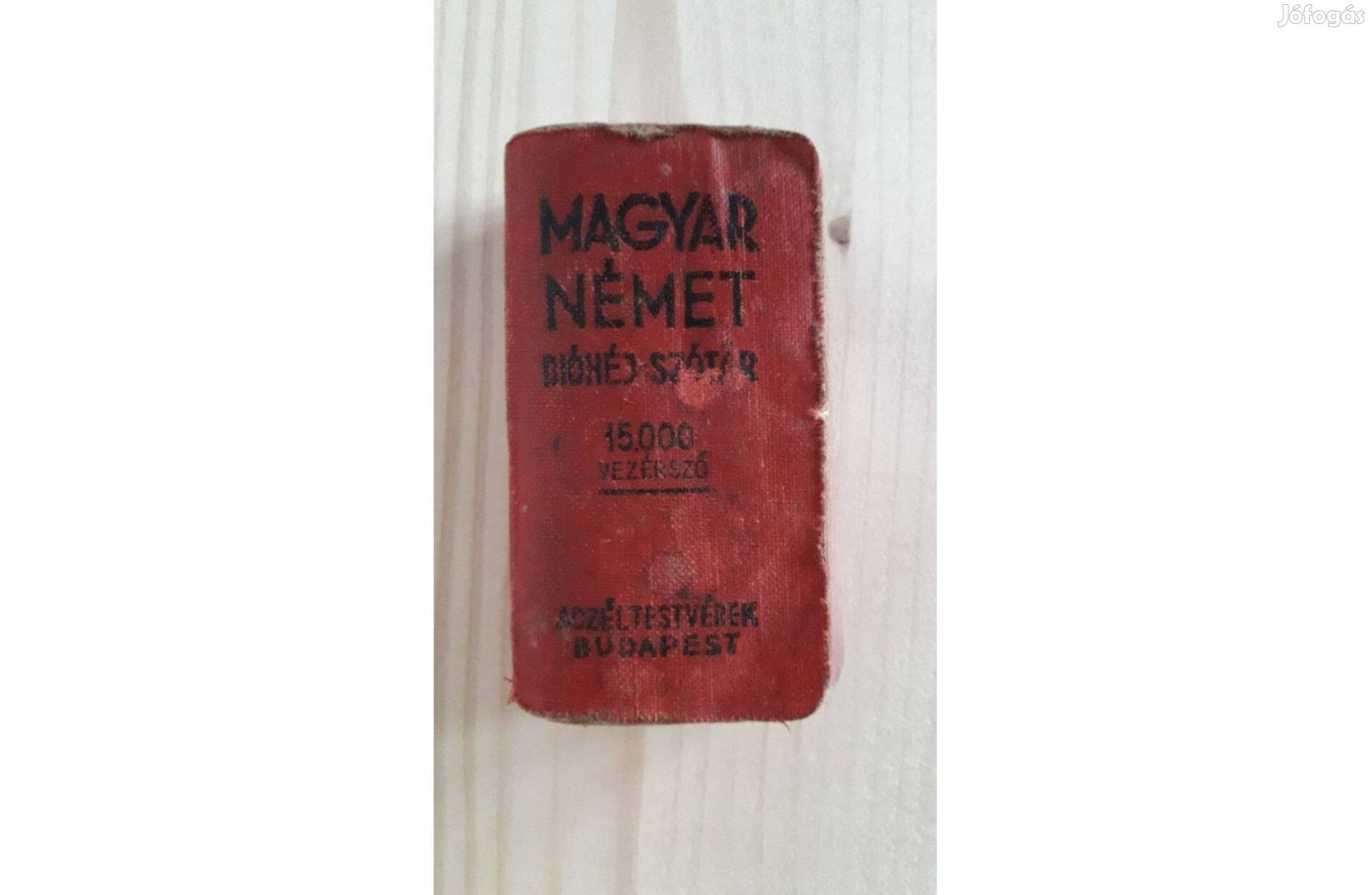 Magyar-német dióhéj miniszótár 4*7,5 cm