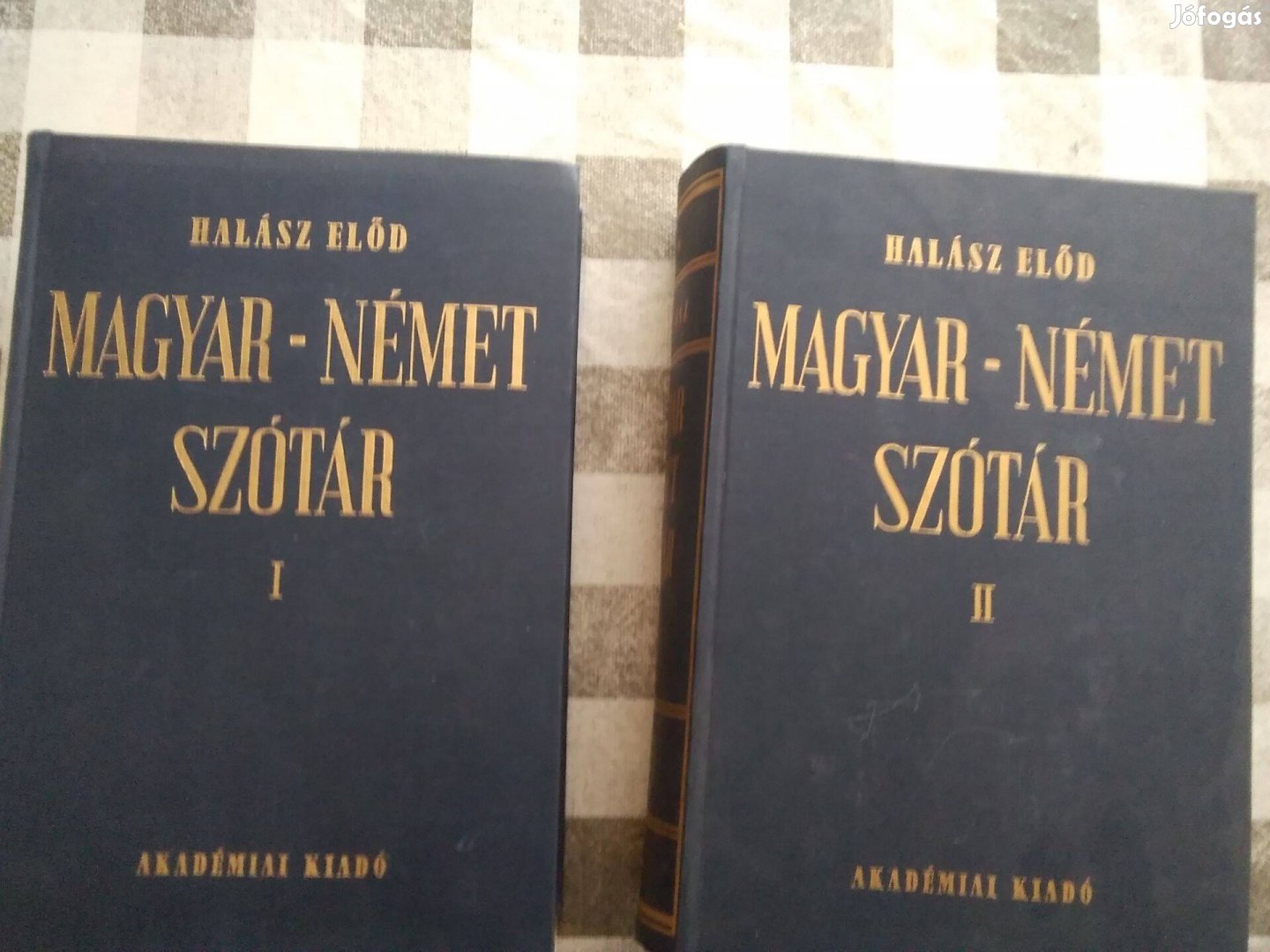 Magyar német nagyszótár szótár két kötetes hibátlan