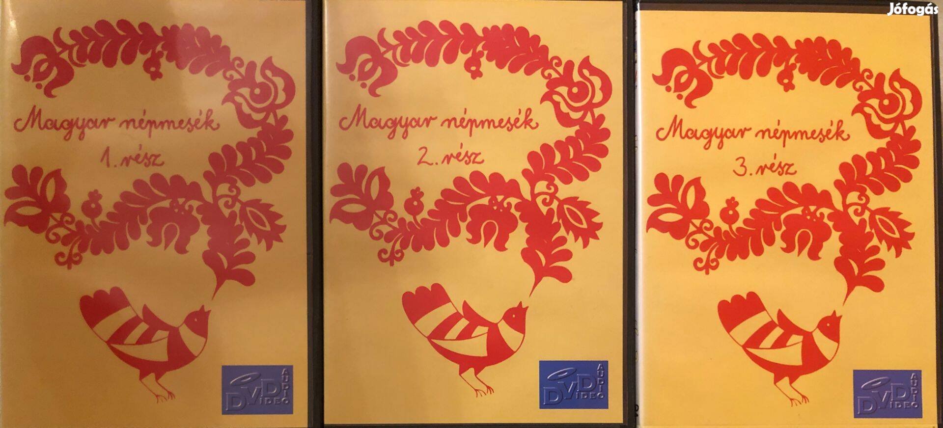 Magyar népmesék 1-3. (3db dvd) DVD