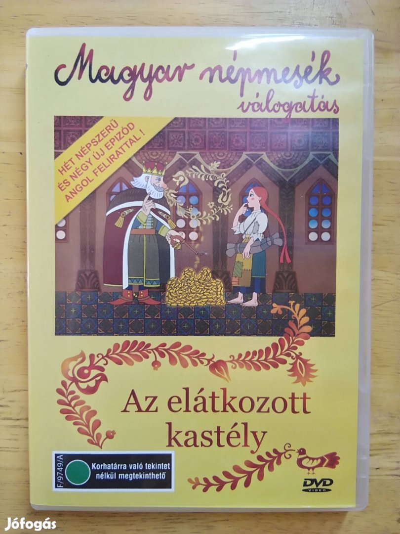 Magyar népmesék válogatás újszerű dvd 11 epizód 