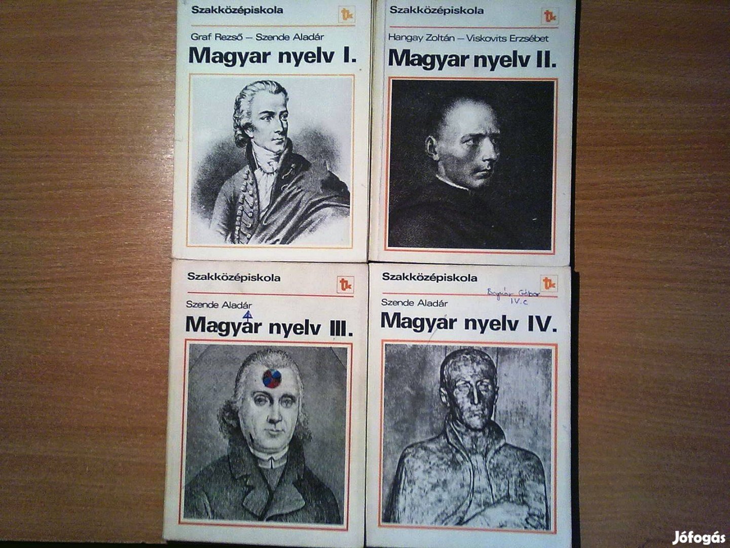 Magyar nyelv I-IV. (A 4 db tankönyv egy csomagban csak 2500 Ft)