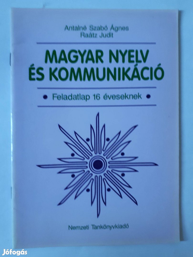 Magyar nyelv és kommunikáció - Feladatlap 16 éveseknek