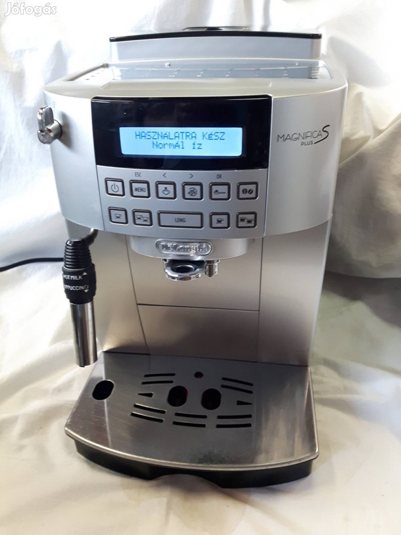 Magyar nyelvű Delonghi Magnifica S Plus automata kávéfőző
