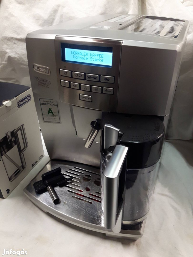 Magyar nyelvű Delonghi Pronto full automata kávéfőző