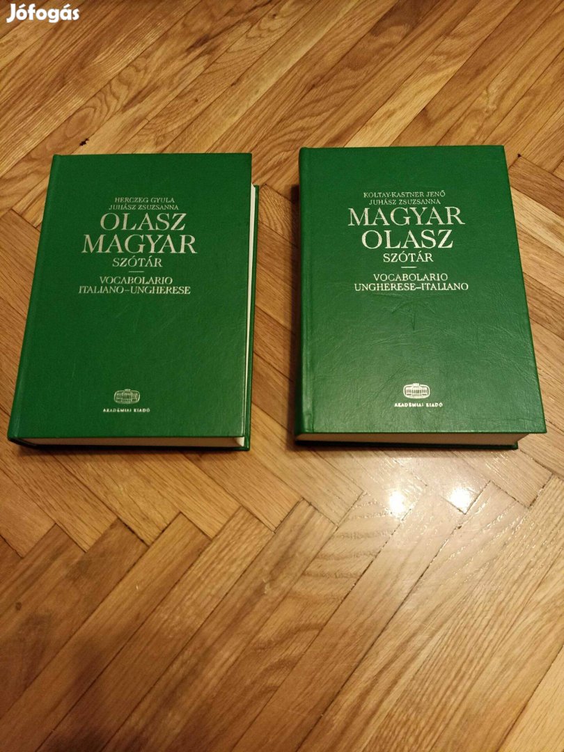 Magyar-olasz és olasz-magyar szótár