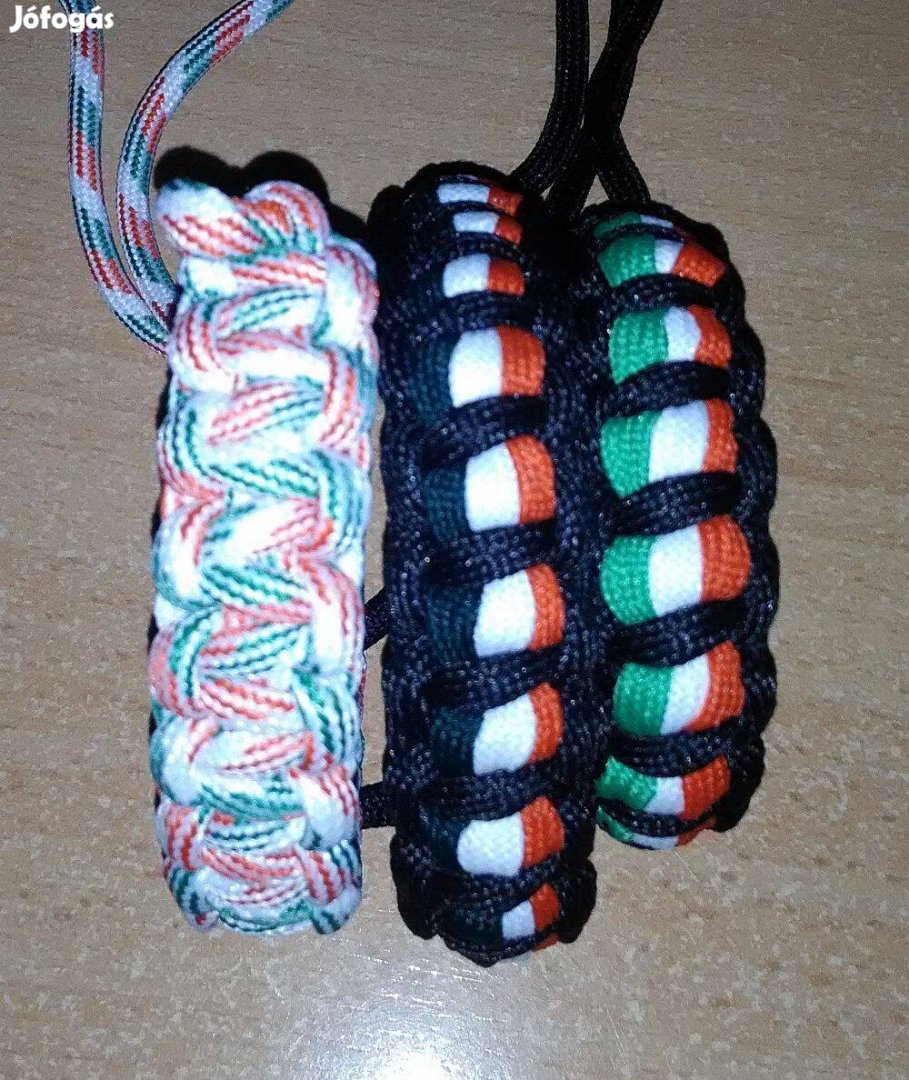 Magyar szurkolói karkötő Magyarország paracord