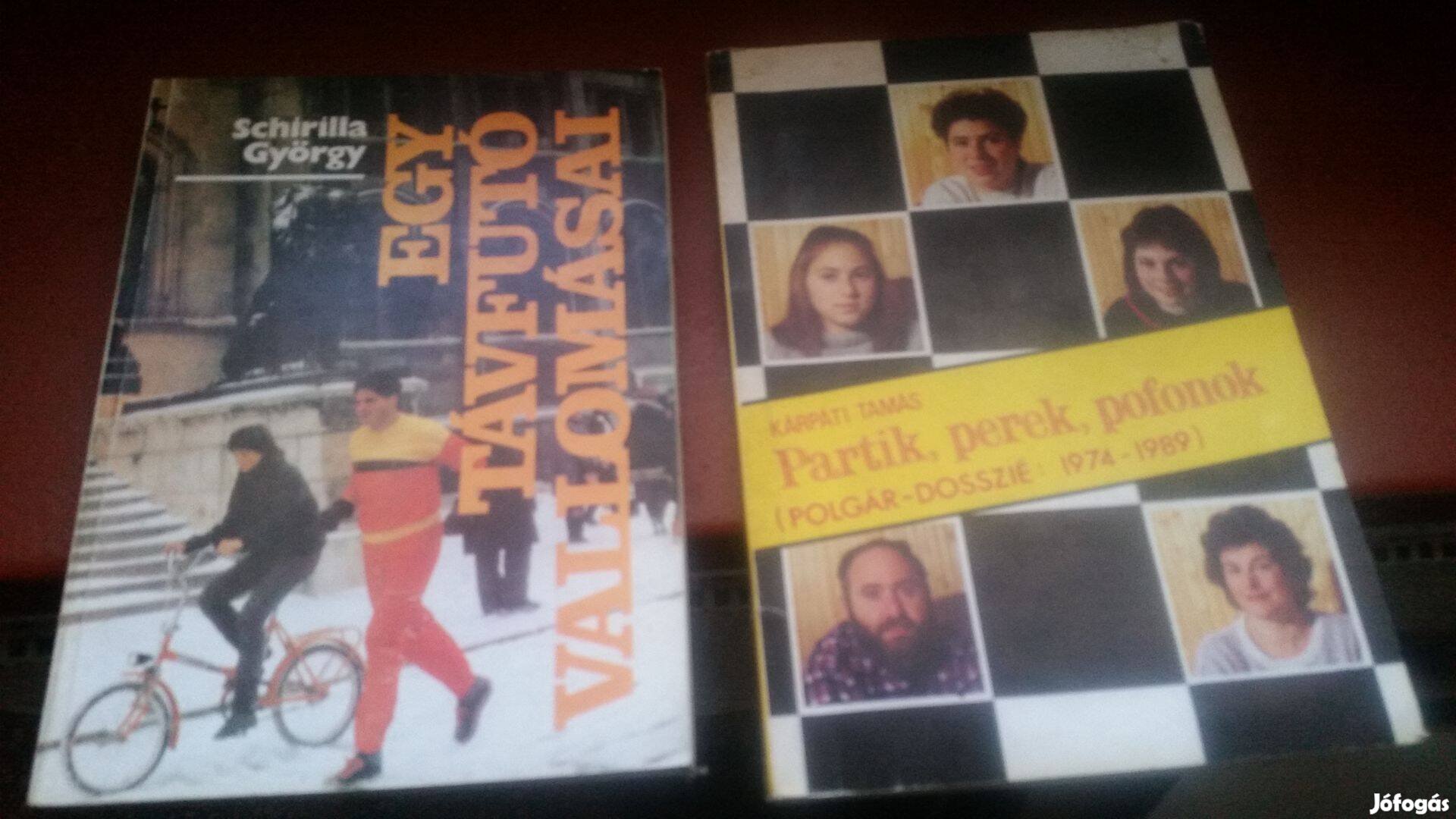 Magyar tenisz-sztárok -Schirilla: Egy távfutó vallomásai -Vitray