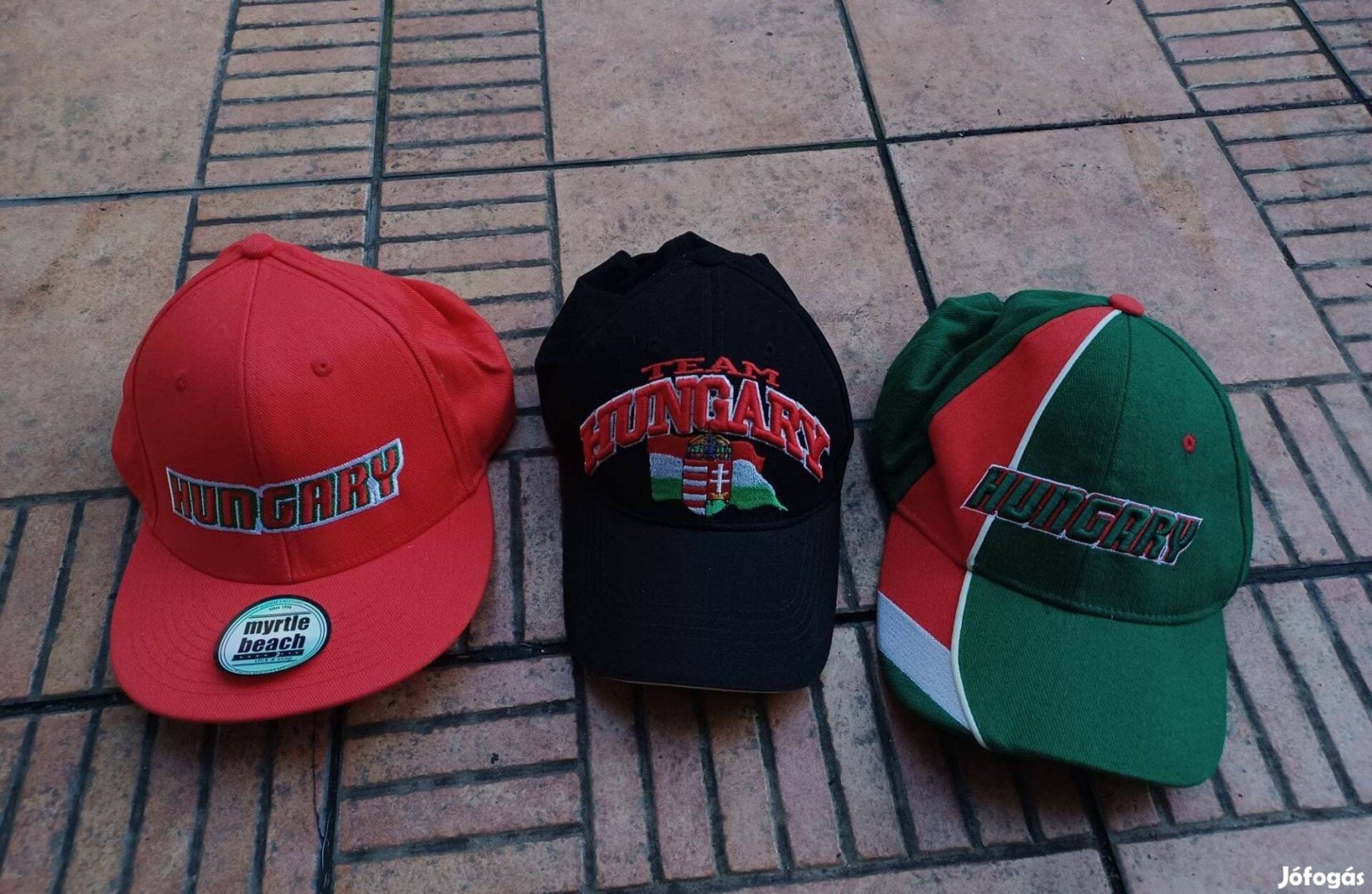 Magyar válogatott Hungary feliratos sapka új 2db