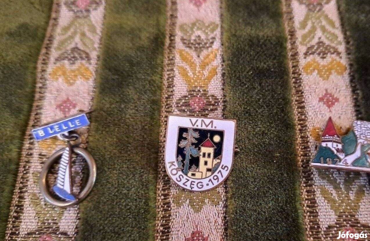 Magyar városok kitűzők