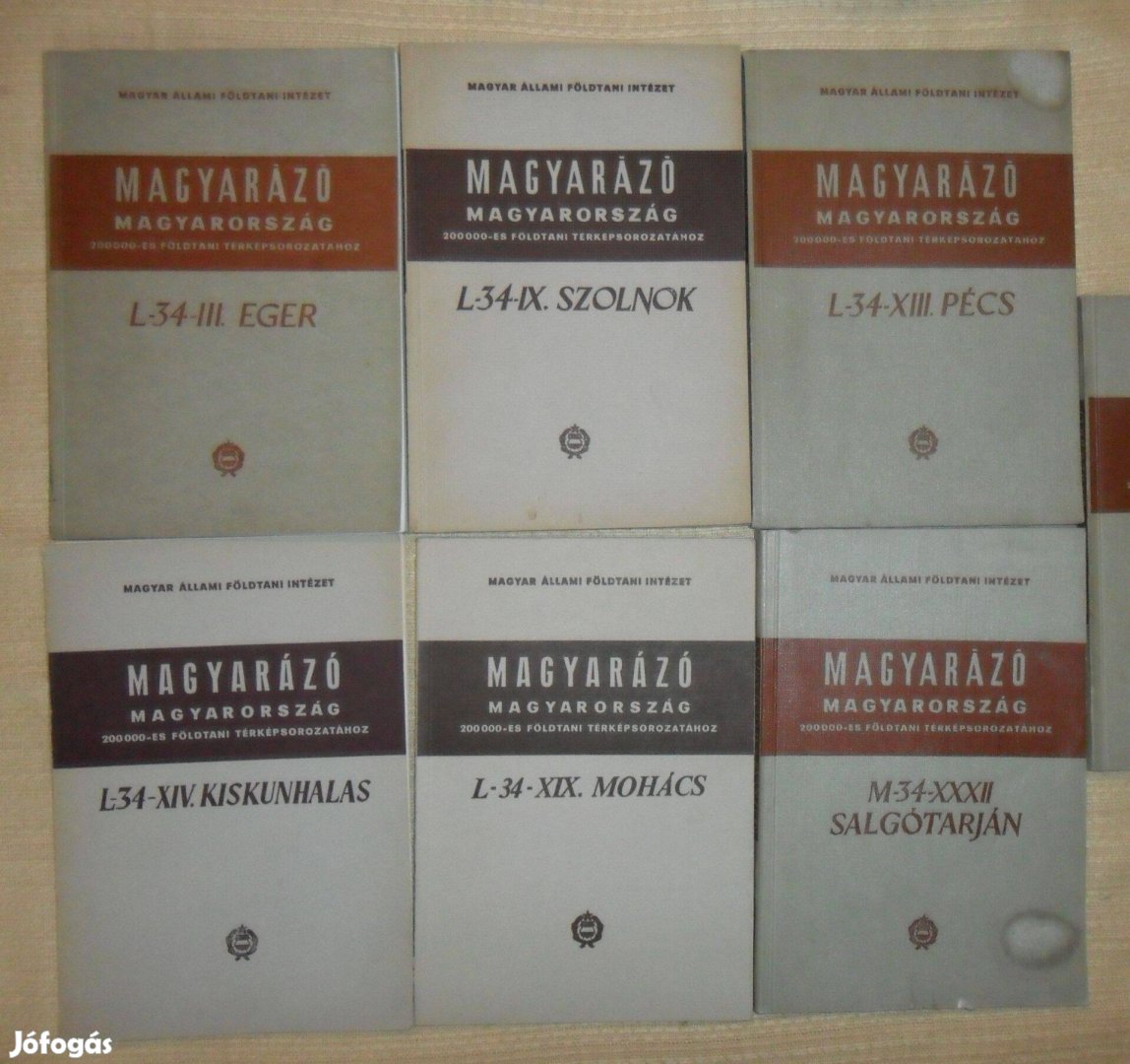 Magyarázó Magyarország 200 000-es földtani térképsorozatához