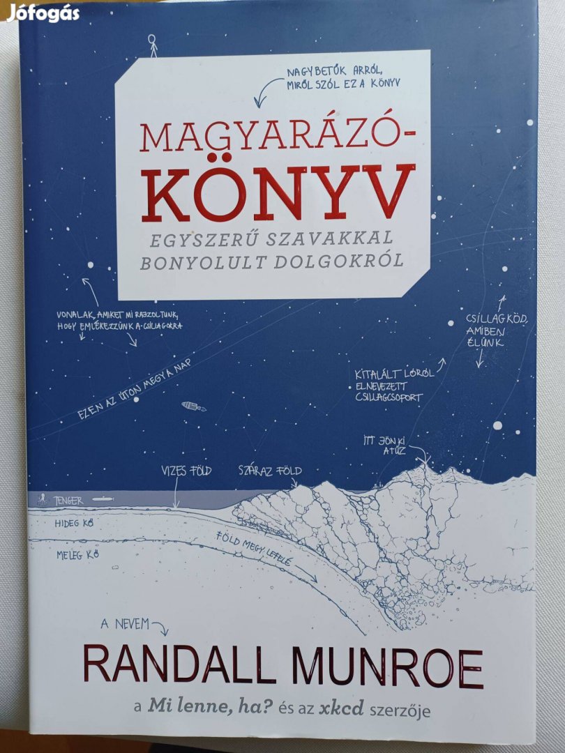 Magyarázókönyv - Randall Munroe - új könyv