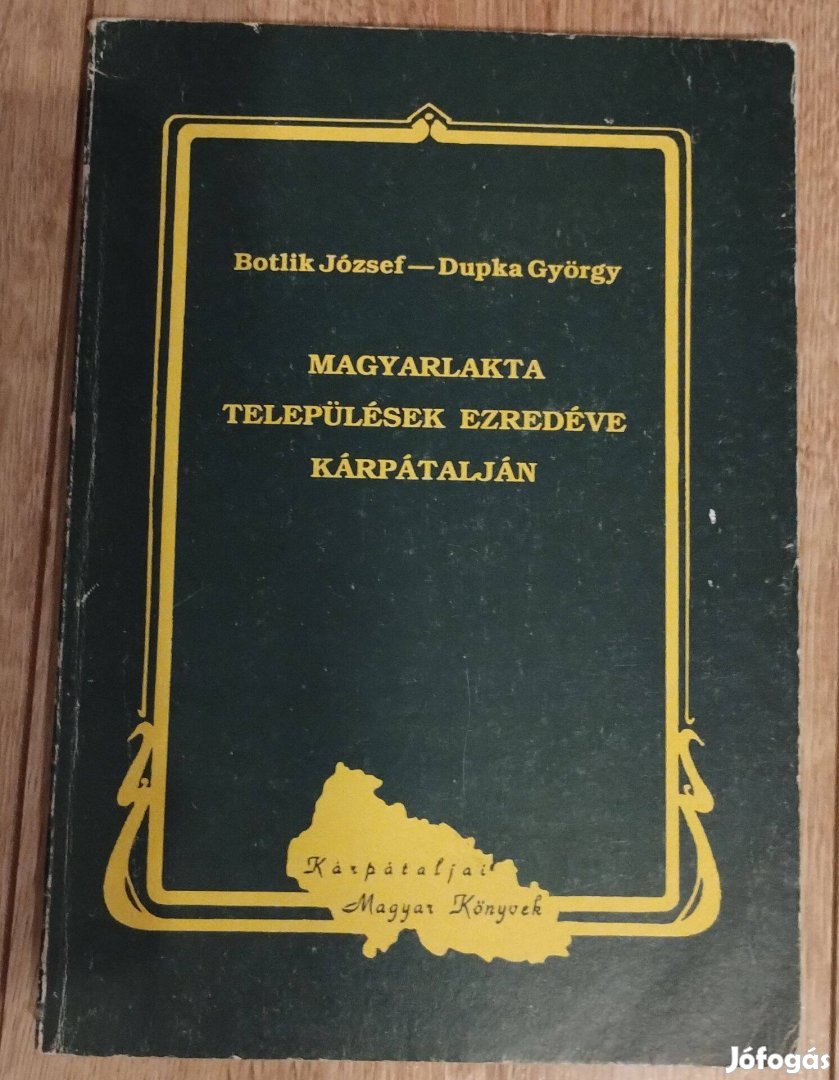 Magyarlakta települések ezredéve kárpátalján