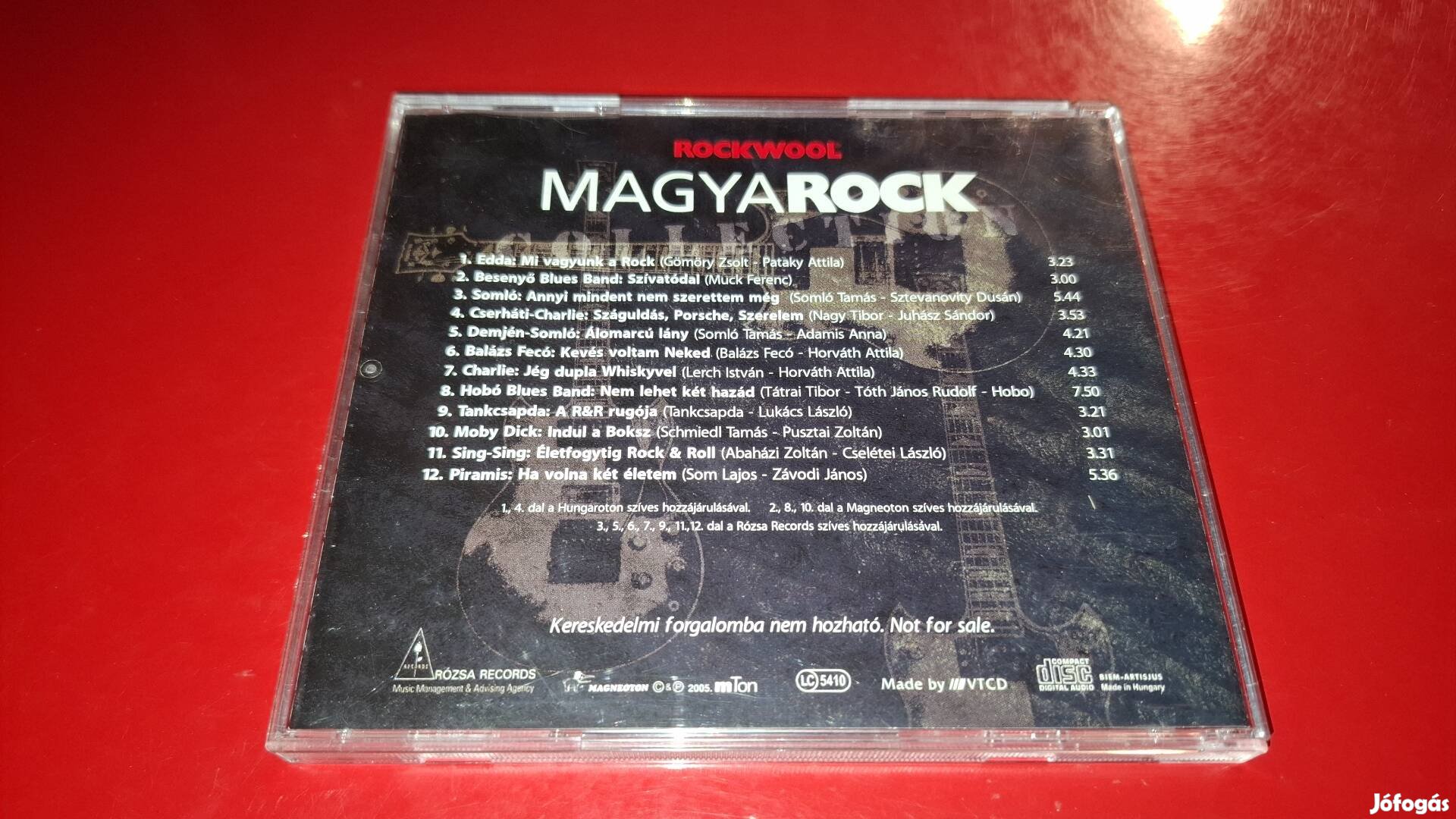 Magyarock Edda Moby Dick Hobo Promo Cd