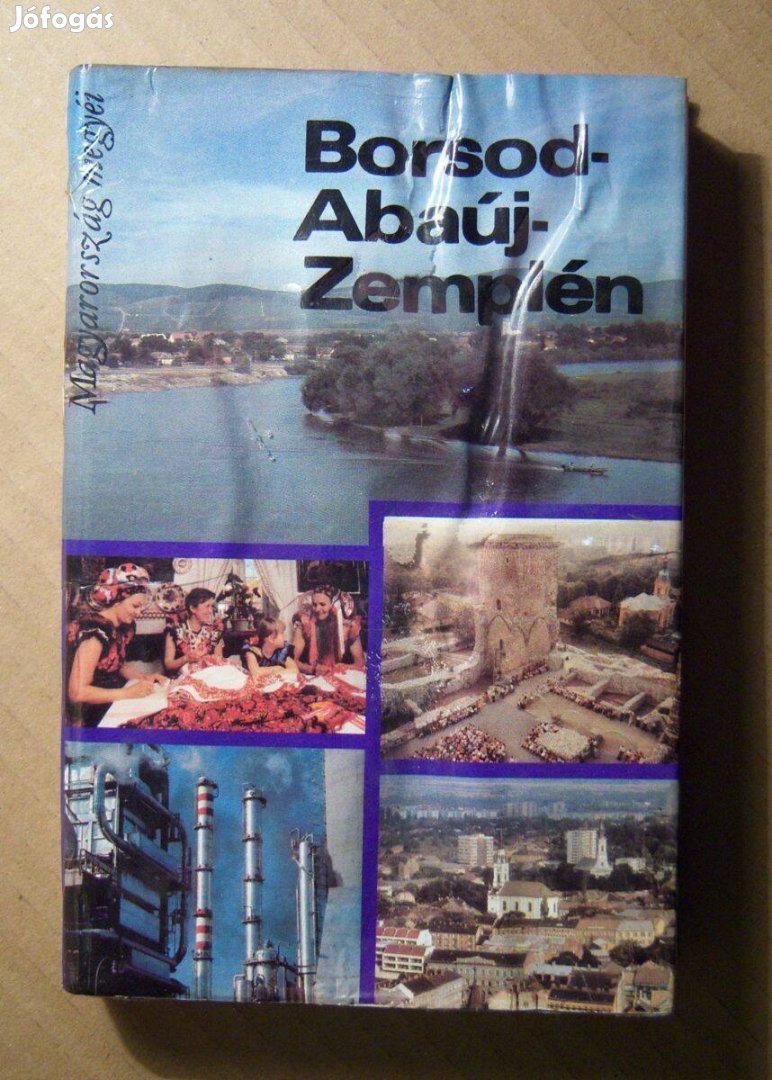 Magyarország Megyéi - Borsod-Abaúj-Zemplén (1986) viseltes (8kép+tarta