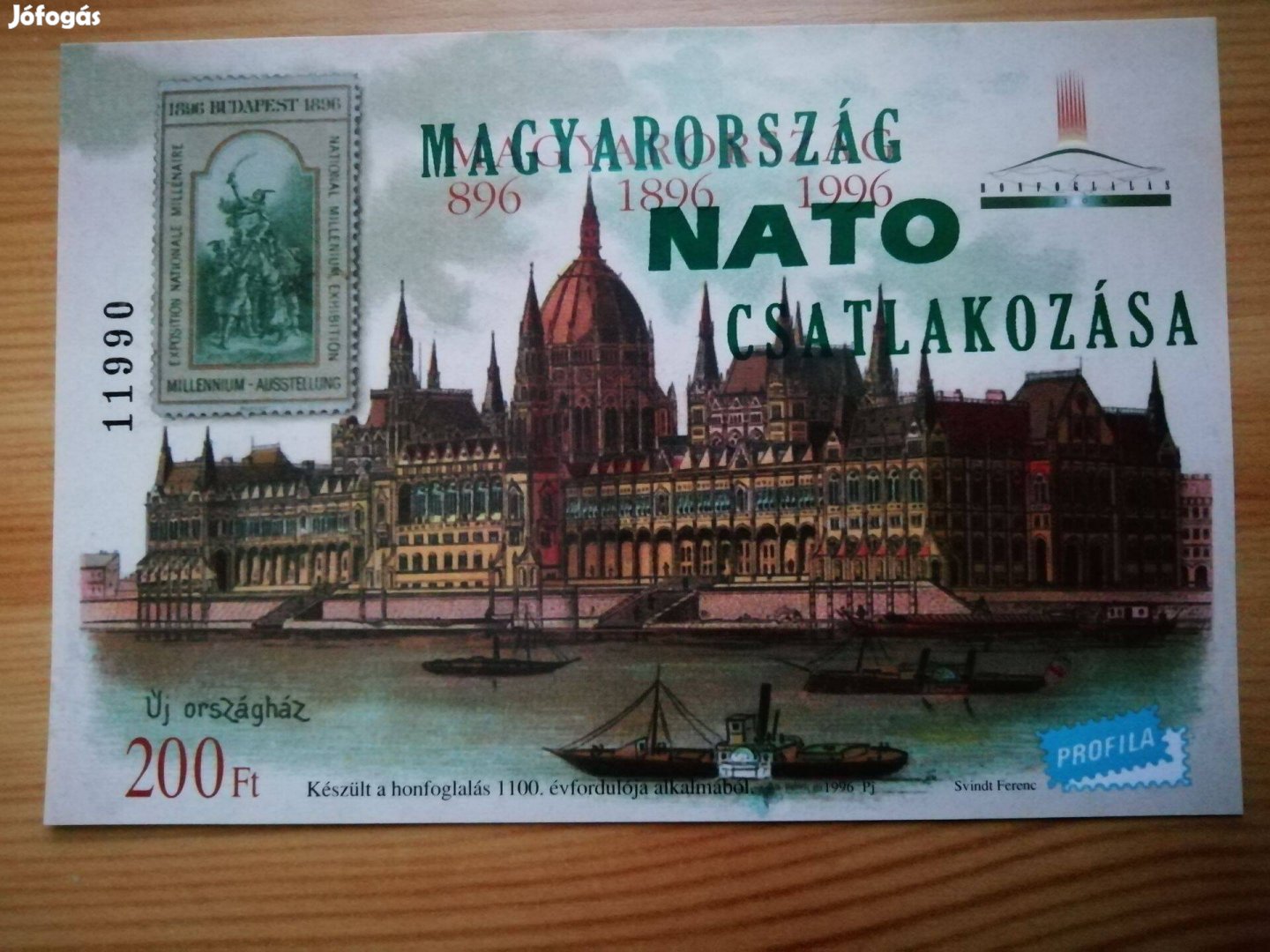 Magyarország NATO csatlakozásának emlékére emlékív II