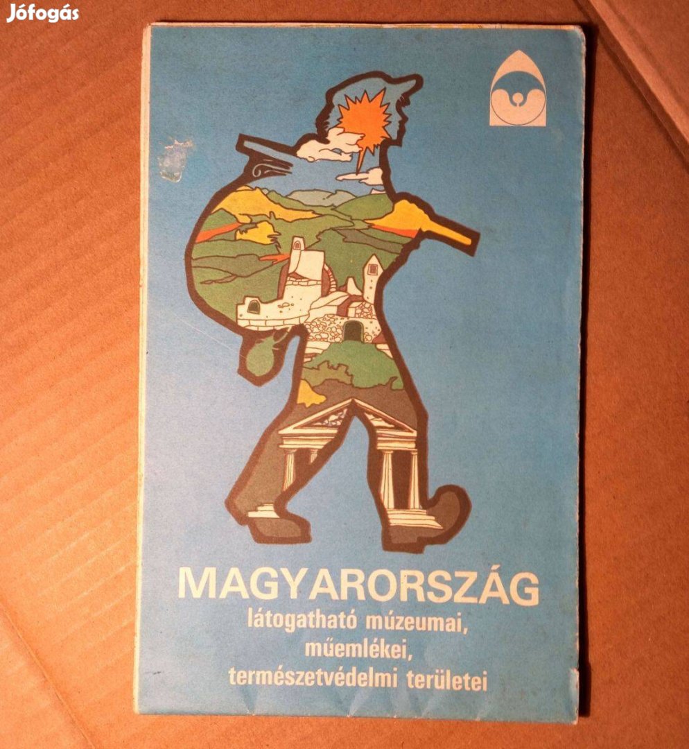 Magyarország (térkép Tájak Korok Múzeumok) 1987