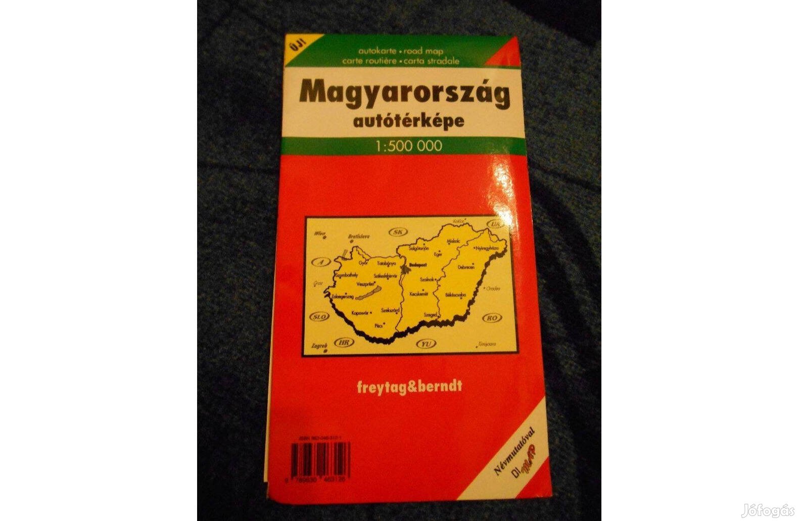 Magyarország autótérkép (1:500000)