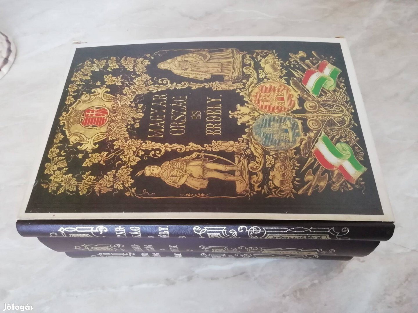 Magyarország és Erdély Története 1854-es kiadásának reprint ki