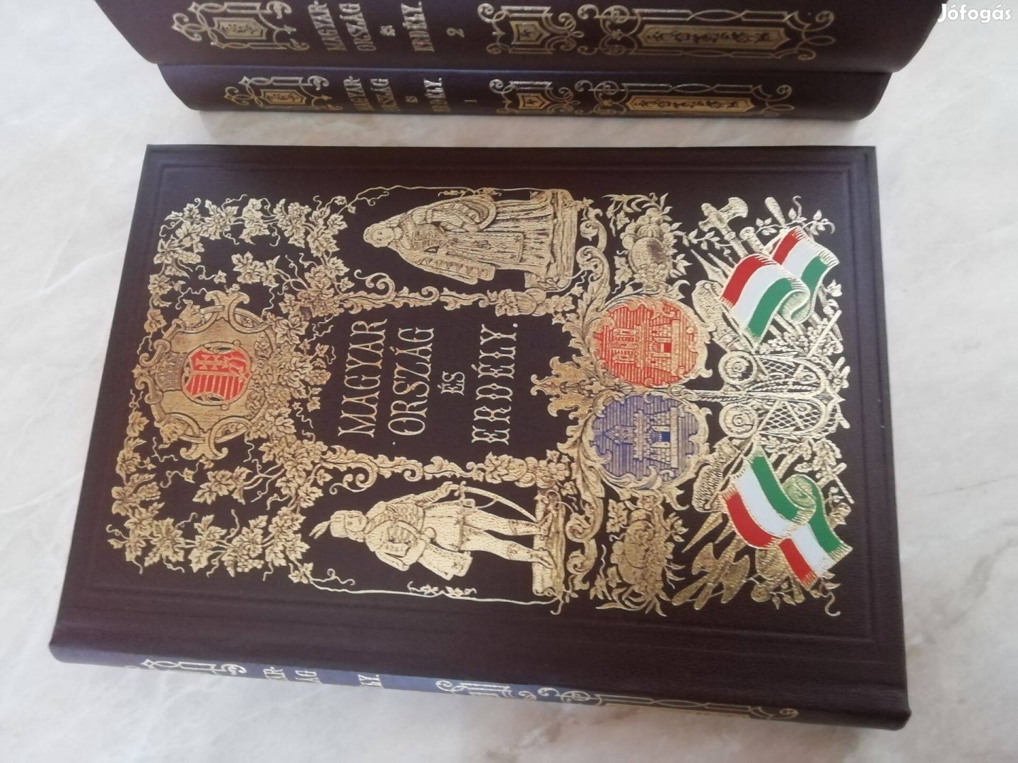Magyarország és Erdély Története 1854-es kiadásának reprint ki