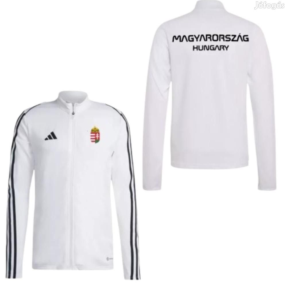 Magyarország melegítő felső Adidas fehér