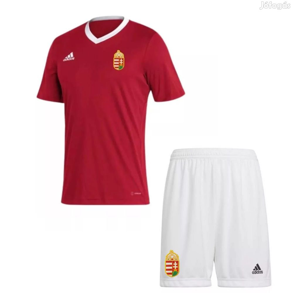 Magyarország mez garnitúra szurkolói Adidas gyerek piros felső fehér