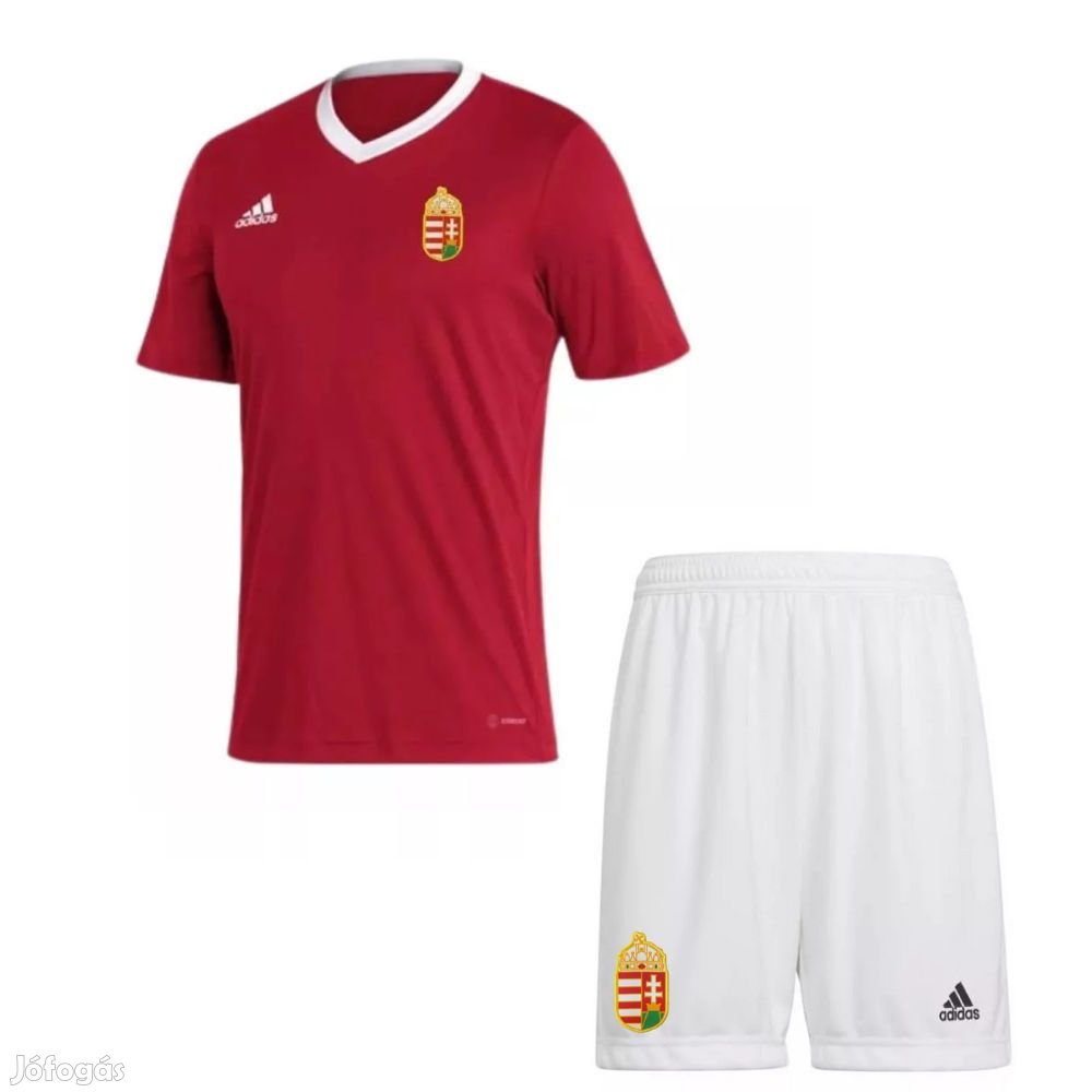 Magyarország mez garnitúra szurkolói Adidas gyerek piros felső fehér