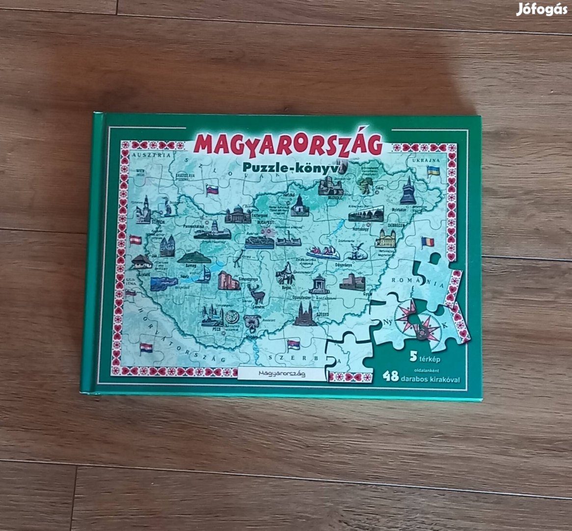 Magyarország puzzle könyv