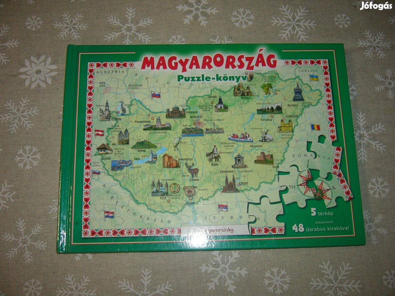 Magyarország puzzle-könyv