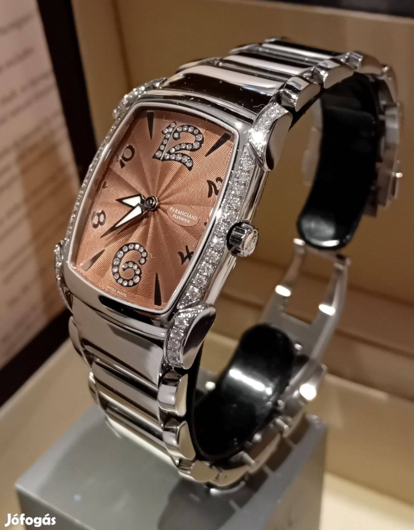 Magyarországi Parmigiani Fleurier Kalpa Donna brilles óra eladó,csere