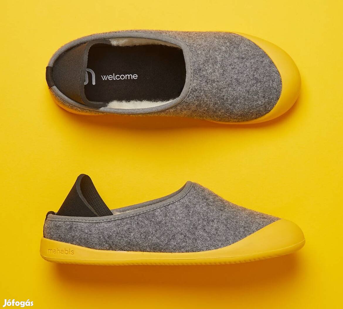 Mahabis curve - skane yellow férfi cipő 45-ös 