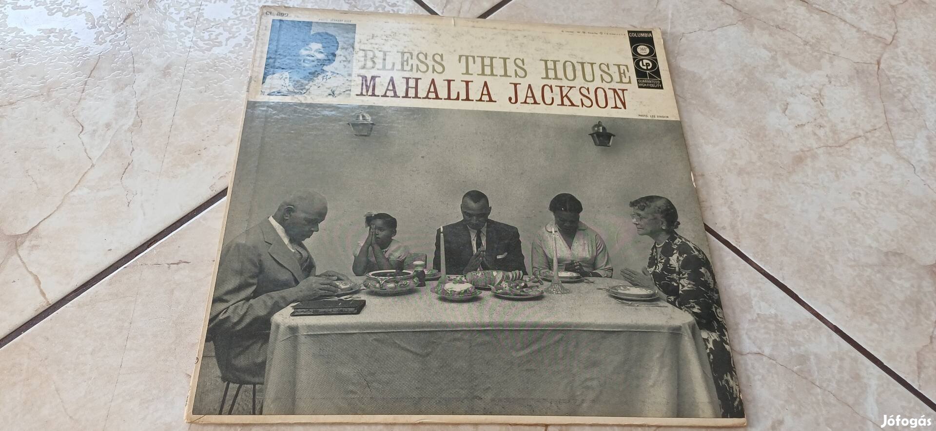 Mahalia Jackson bakelit hanglemez