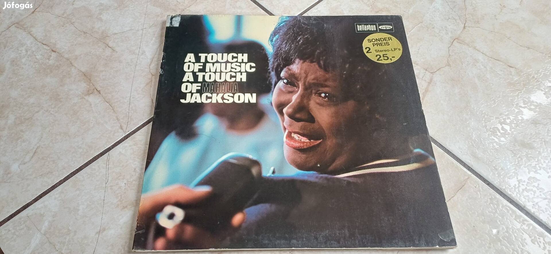 Mahalia Jackson dupla bakelit hanglemez